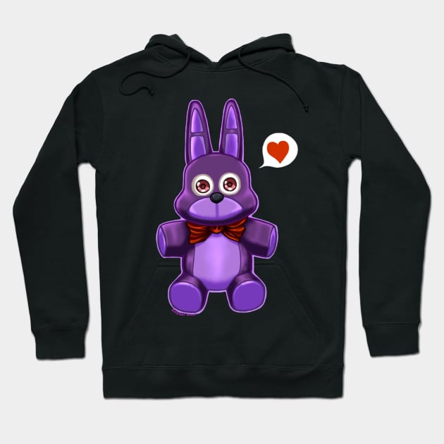 FNAF: Bonnie Plush Hoodie by KoyukiMori